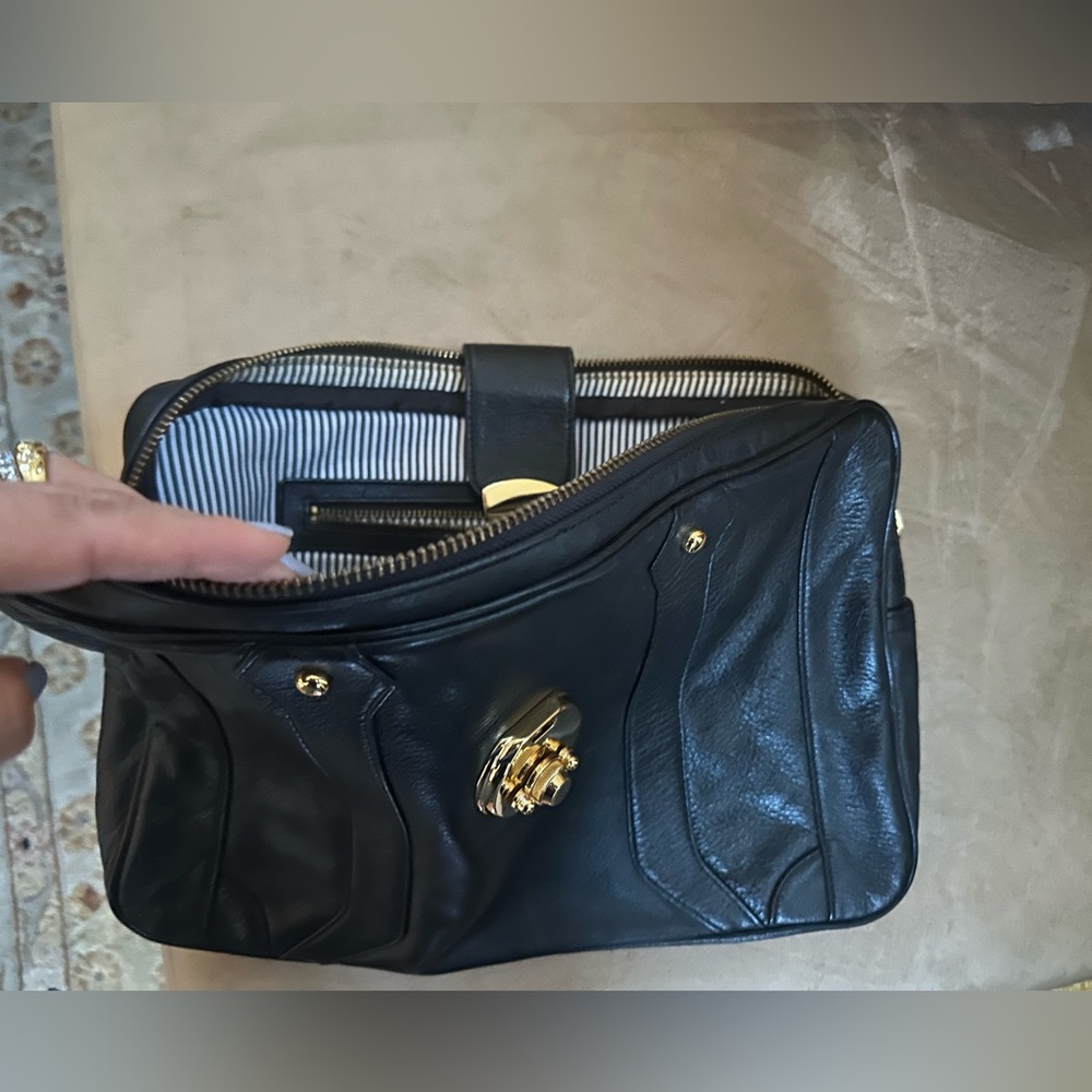 Laptop  leather case .